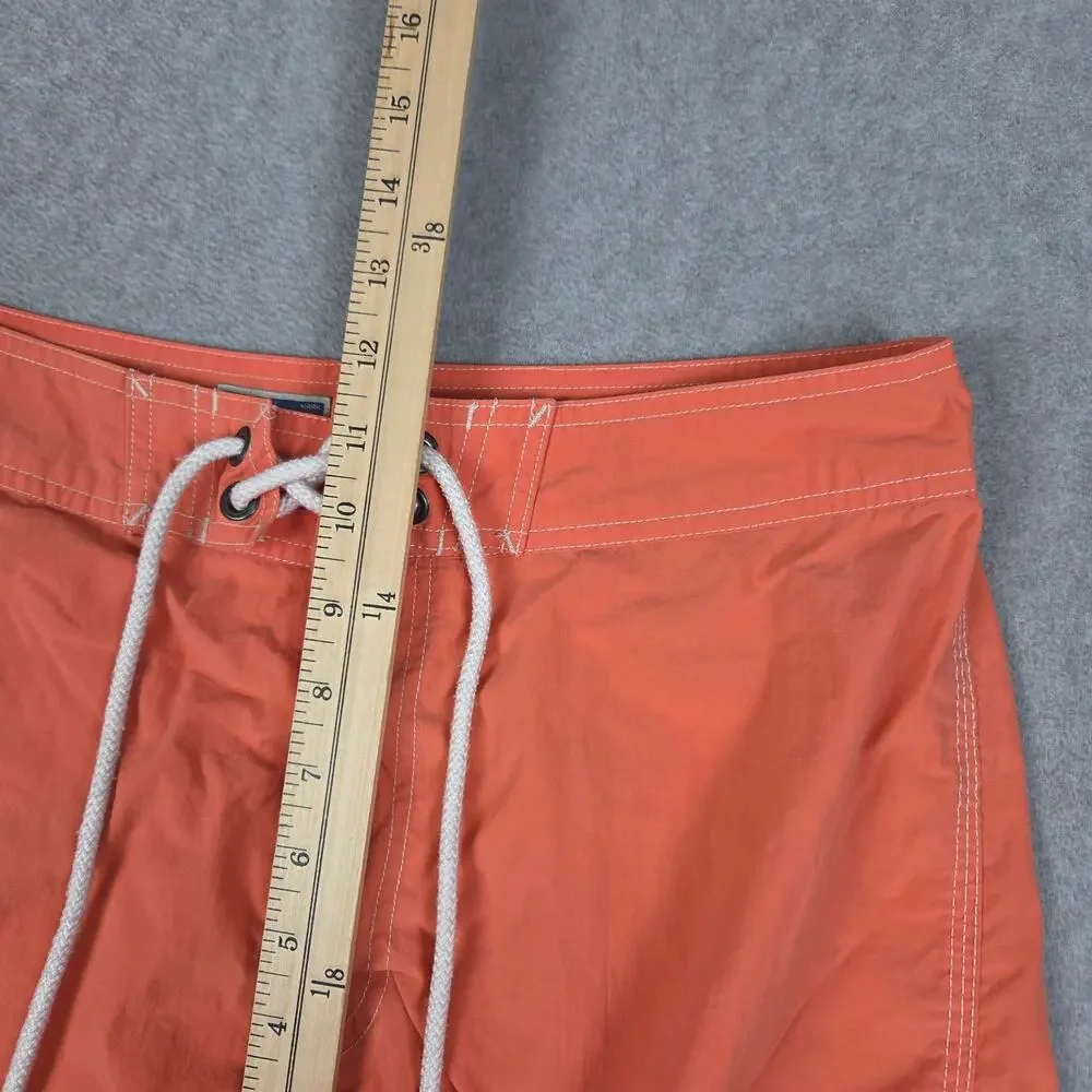 J.Crew Mens 31 Peach color Board Shorts with Drawstring and Pocket